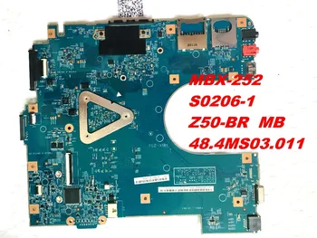 Original para sony MBX-252 placa-mãe E-450 da CPU S0206-1 Z50-BR 48.4MS03.011 testado boa frete grátis conectores Imagem 2