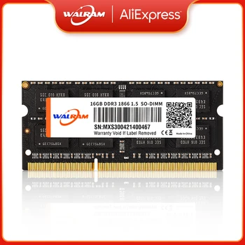 WALRAM memoria ram ddr3 8gb 1600 mhz, 4 gb intel ddr3 ecc reg 4GB 1333 1866 Memoria Ram Para Portátil de memória Dimm, memoria ram Notebook